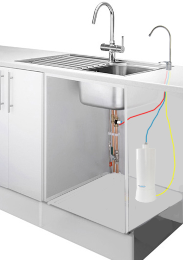UltraStream Undersink - Hydrogen Rich Alkaline Water Filter 11 ultrastream undersink skematic
